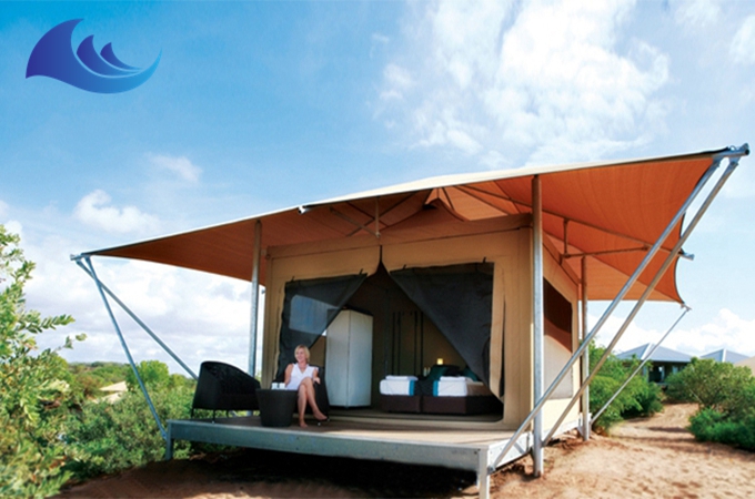 H?tel sous tente