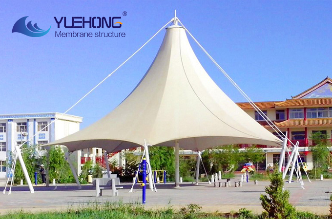 structure membrane paysagère